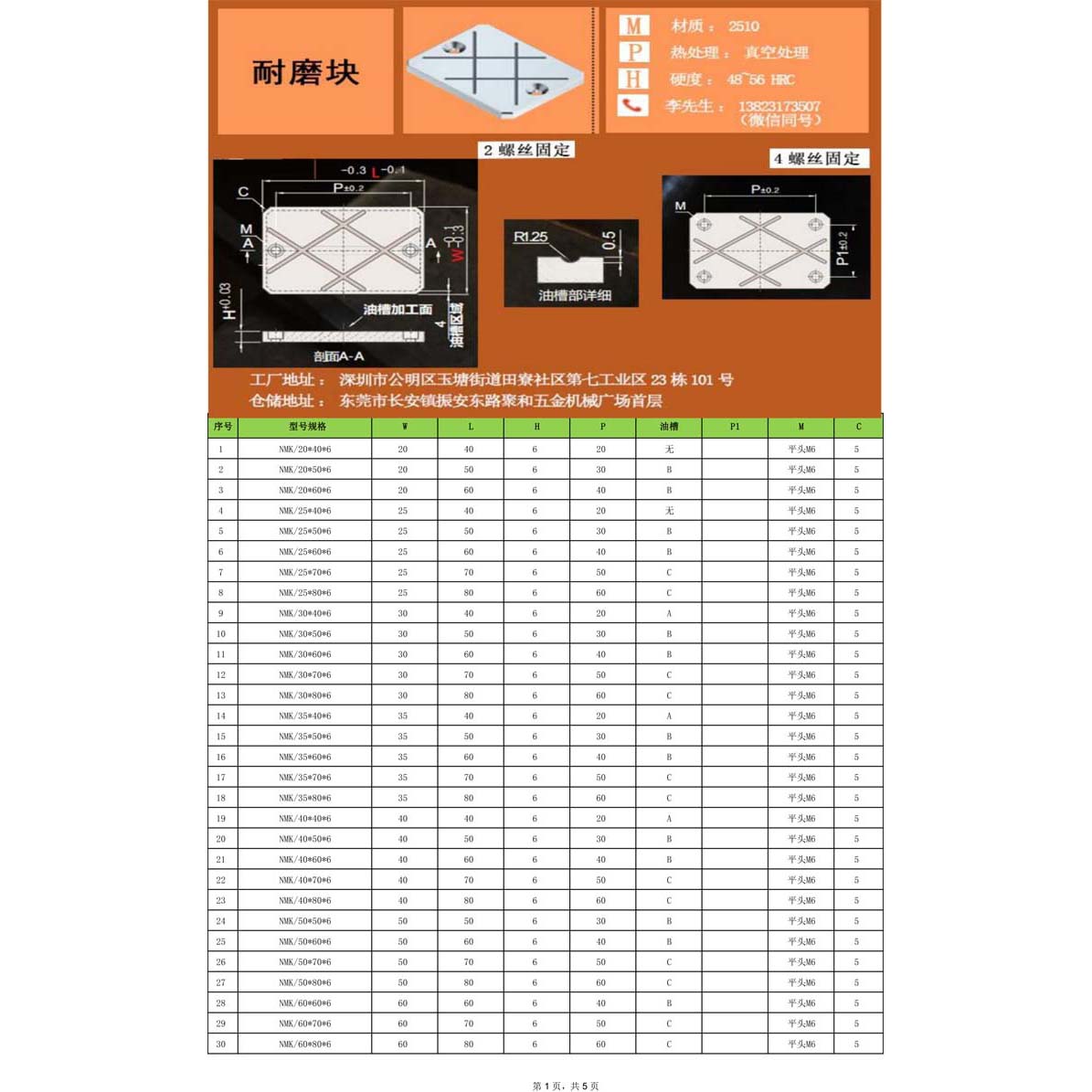 模具貨架
